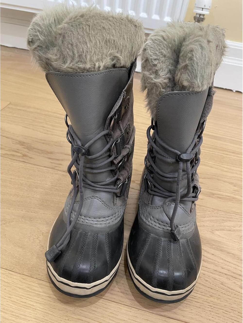 Sorel Waterproof Winter Boots Kids Size 1 (EU 32) Gray